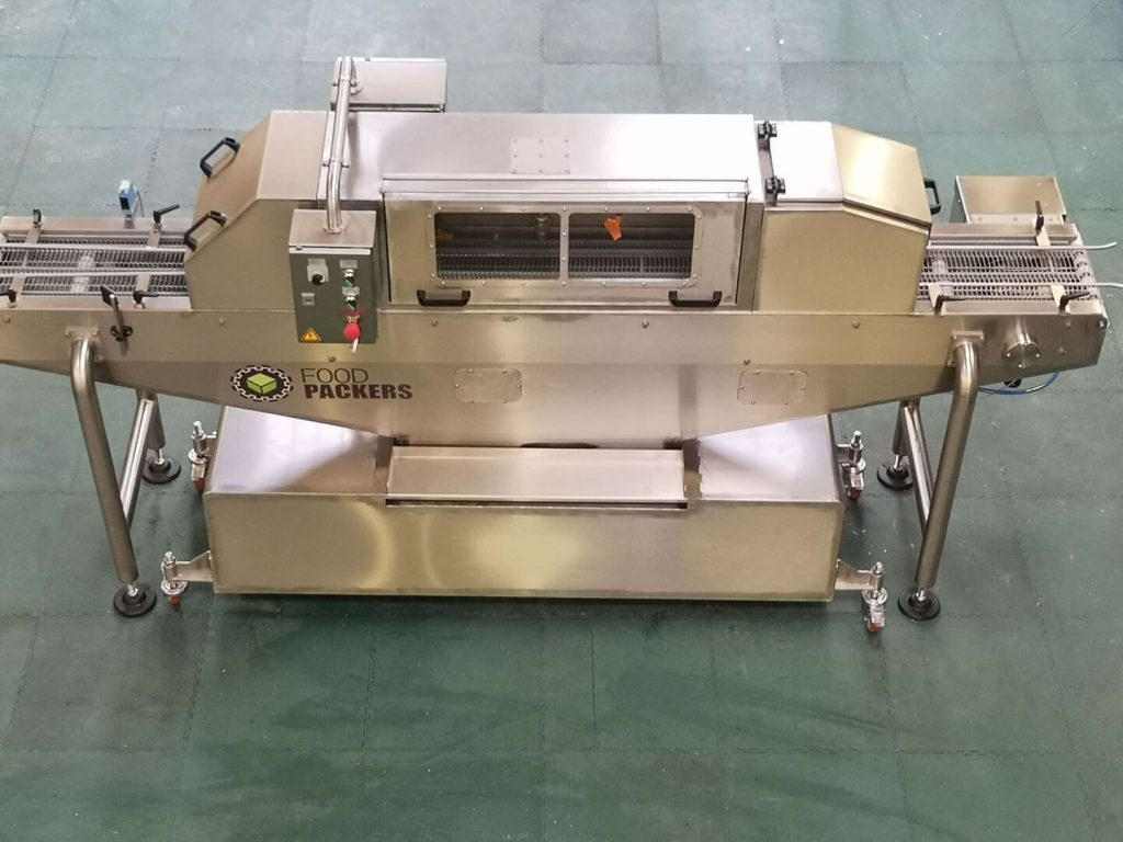Feta cheese mold washer